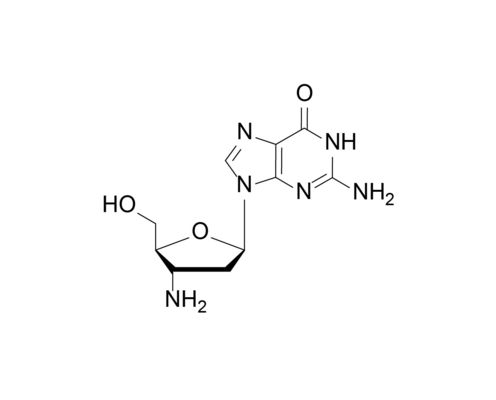 3'-NH2-ddG 3'-amino-2', 3'-dideoxyguanosine