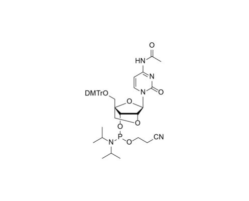 DMTr-2'-O-4'-C-Locked- rC(Ac)-3'-CE-Phosphoramidite CAS 206055-82-5