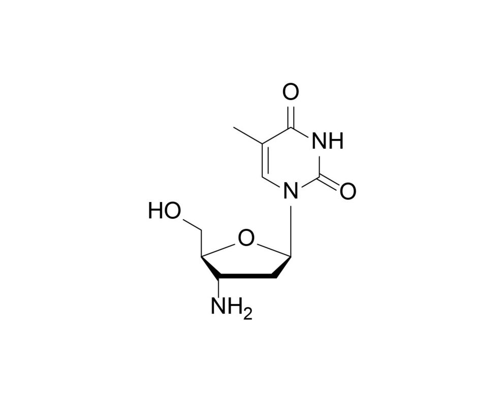 3'-NH2-ddT, 3'-amino-2', 3'-dideoxythymidine