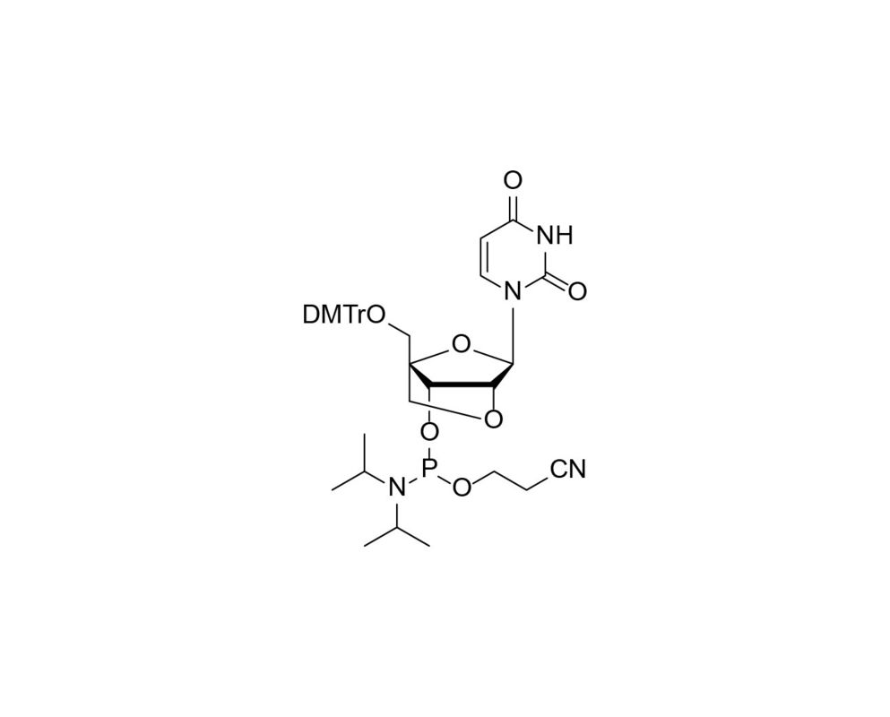 DMTr-2'-O-4'-C-Locked-rU-3'-CE-Phosphoramidite