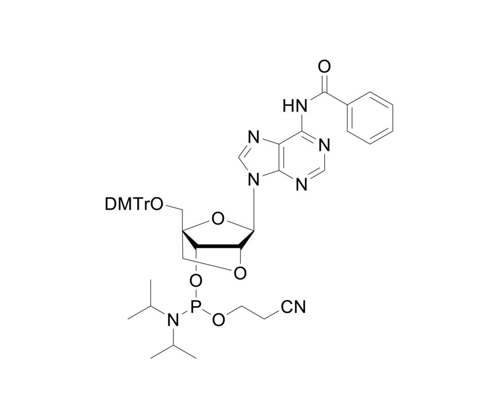 DMTr-2'-O-4'-C-Locked-A(Bz)-3'-CE-Phosphoramidite  CAS 206055-79-0